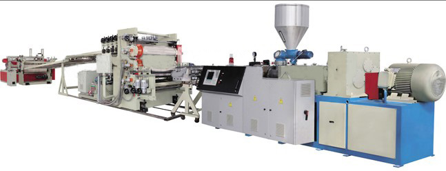 PVC自由發(fā)泡板、厚板、裝飾板生產(chǎn)線