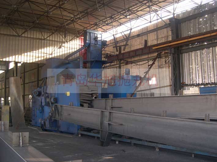 H型鋼結(jié)構(gòu)拋丸除銹機(jī)