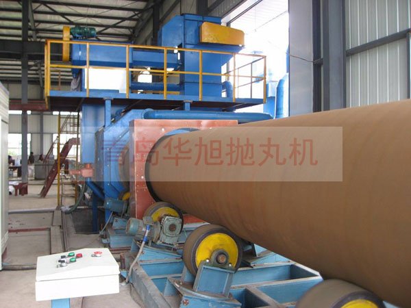 鋼管外壁拋丸清理設備