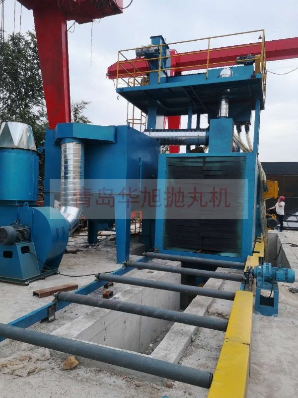 Q6918大型鋼結(jié)構(gòu)拋丸清理機萊蕪用戶安裝調(diào)試完成